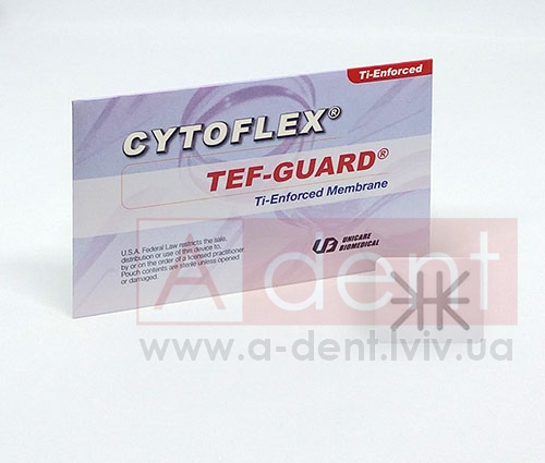 ��������� ҳ-�������� �������� CYTOFLEX� TI-ENFORCED 32mm x 40mm (Unicare Biomedical, Inc.), � C05-2101, �������� � ��������� ��������, ��������� �� ����� ������ ePTFE ��������, 1 sterile 32mm x 40mm non-resorbable multi-layer membrane, EXTRA LARGE - 10125.00 ���