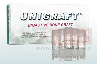 �������� ������ ����� UNIGRAFT� ���� 5 � 2.0 ���� (Unicare Biomedical, Inc.), � U03-0305, synthetic bioactive glass bone graft, ����������� ���������� ������� �������� ������������, ����� �������� 200-600���,  5 � 2.0� - 18000.00 ���