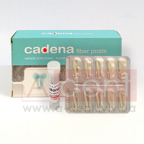 ���� ������ �������������� Cadena Polygon �2 (Cadena), Fiber Posts, ���� 10 ������ �2, �������, ����.������ 2.2, ��.������ 1.4, ������ �������� 1.10 + ��������� Polygon Drill #2 - 1944.80 ���